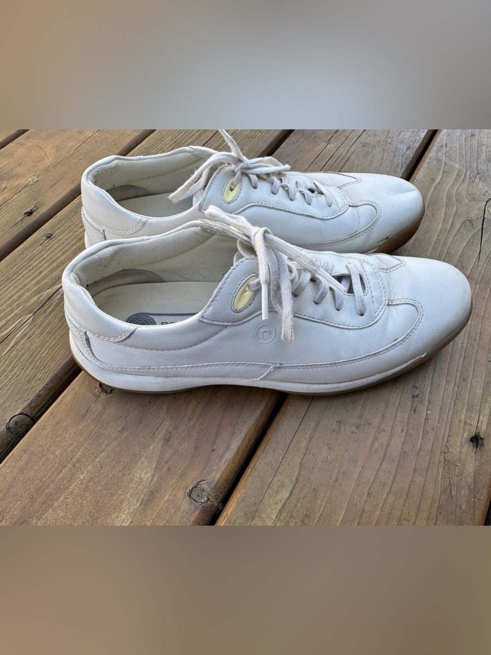 Rockport Kinetic Air Circulator Beach Tree White Athletic Shoes Size 11
